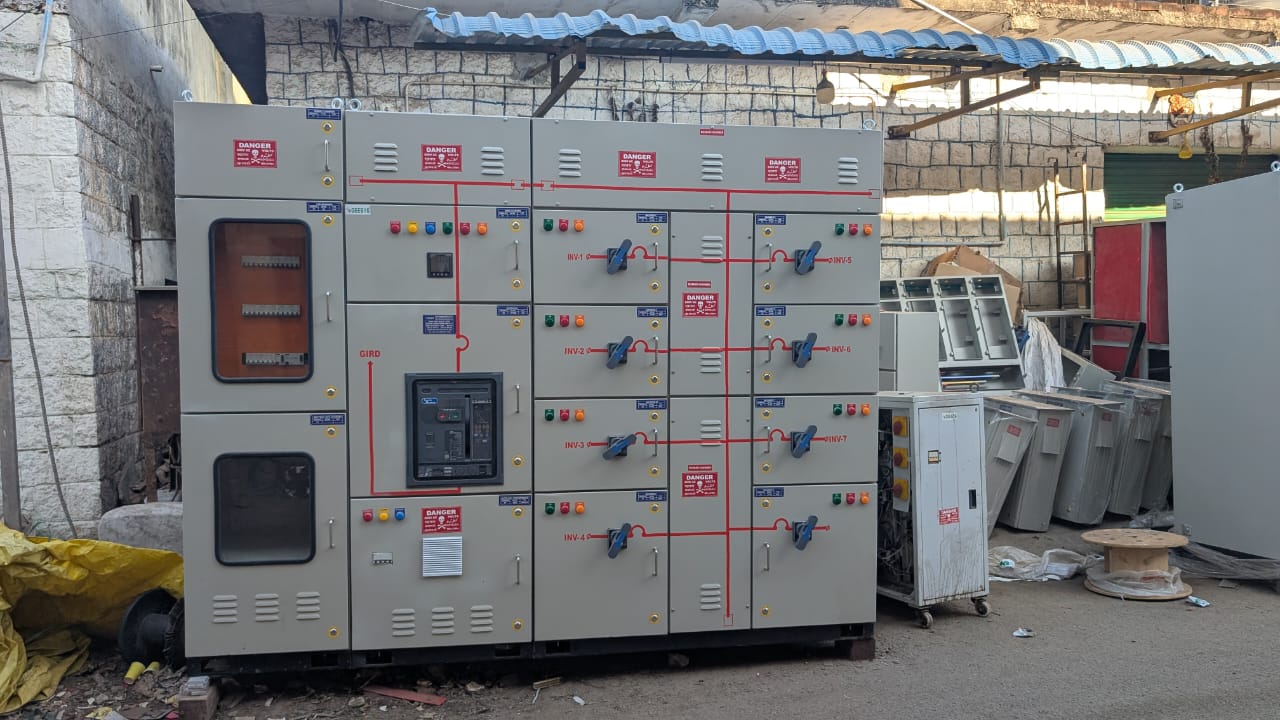 G-ELITE-SID Series 2MW Solar AC Combiner Panel 8in 1out