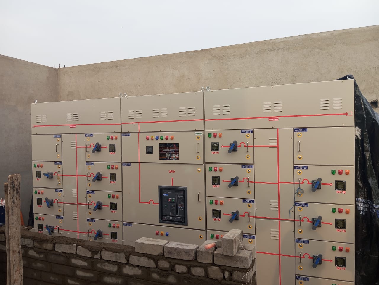G-SMART-SID Series 800VAC Solar LV AC Combiner Panel