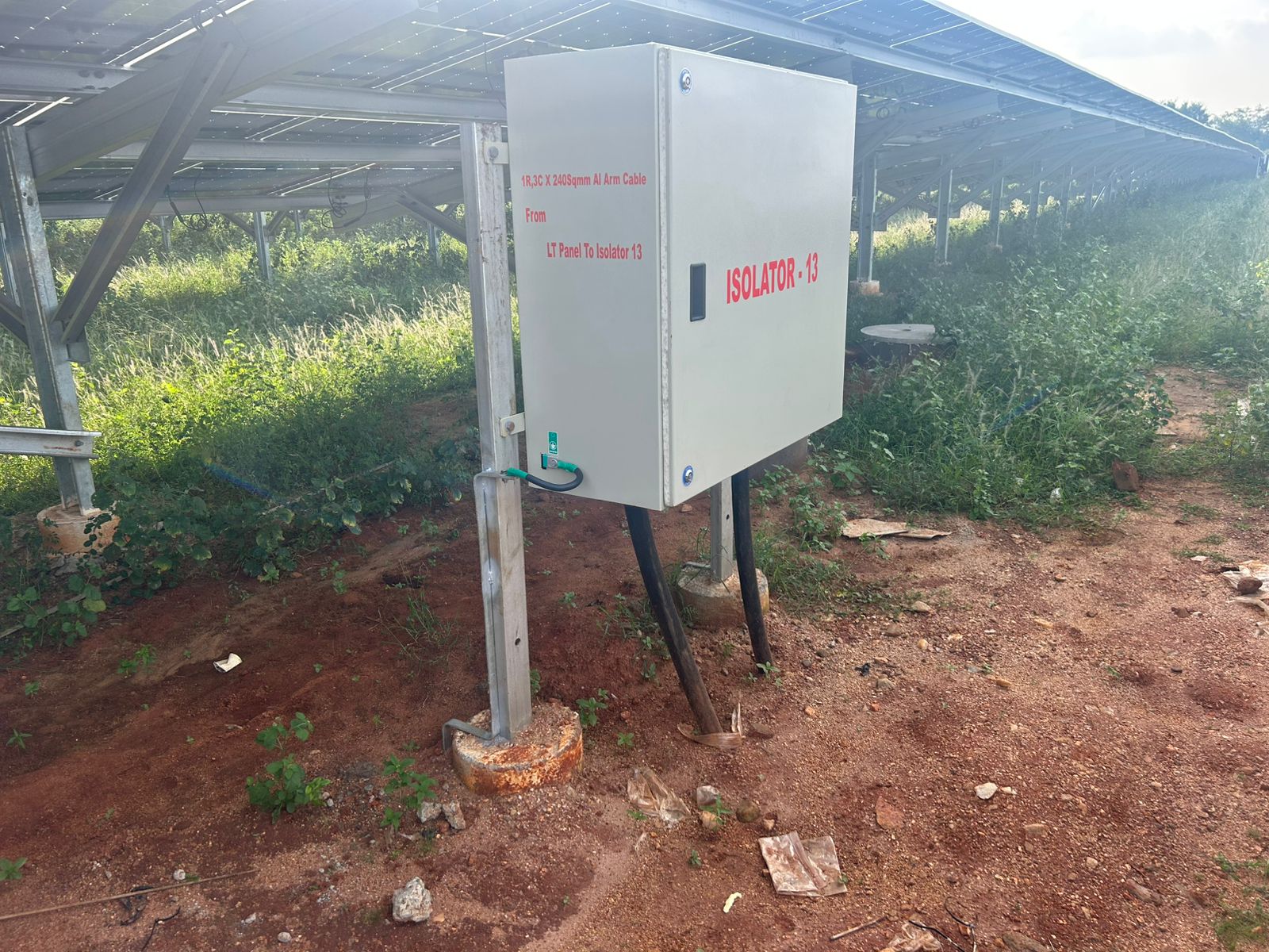 800VAC Solar Isolator Panel (Outdoor)